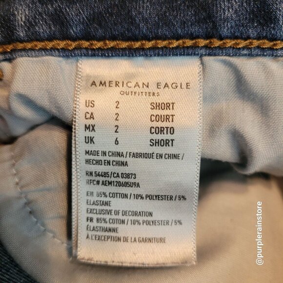 American Eagle Jeans 2 S Jegging 360 Next Level Stretch Super Hi Rise - Picture 6 of 11
